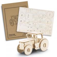 BRANDCRAFT Tractor Wooden Model Models from Challenge Marketing NZ