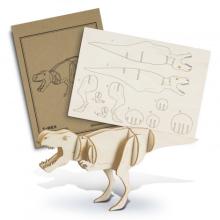 BRANDCRAFT Tyrannosaurus Rex Wooden Model Models from Challenge Marketing NZ