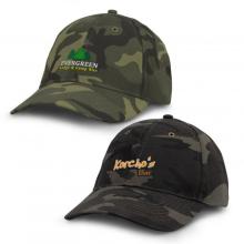 Camouflage Cap Caps from Challenge Marketing NZ