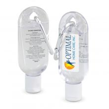 Carabiner Hand Sanitiser 30ml Travel from Challenge Marketing NZ