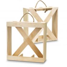 Catalonia Wine Crate - Triple Wine Carriers from Challenge Marketing NZ