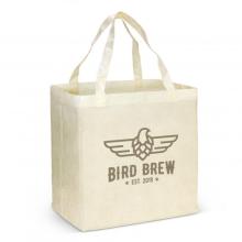 City Shopper Natural Look Tote Bag Tote Bags from Challenge Marketing NZ