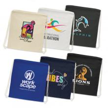 Cotton Drawstring Backpack Drawstring Bags from Challenge Marketing NZ