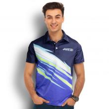 Custom Mens Sports Polo Sublimation - Sportswear Design Your Own from Challenge Marketing NZ