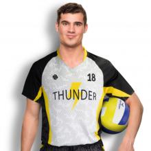 Custom Mens Volleyball Top Sublimation - Sportswear Design Your Own from Challenge Marketing NZ