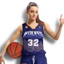 Custom Womens Basketball Top Sublimation - Sportswear Design Your Own from Challenge Marketing NZ