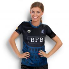 Custom Womens Performance Rugby T-Shirt Sublimation - Sportswear Design Your Own from Challenge Marketing NZ