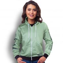 Custom Womens Sports Zipped Hoodie Sublimation - Sportswear Design Your Own from Challenge Marketing NZ