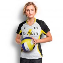 Custom Womens Volleyball Top Sublimation - Sportswear Design Your Own from Challenge Marketing NZ