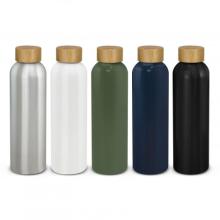 Eden Aluminium Bottle Bamboo Lid Drink Bottles- Metal from Challenge Marketing NZ