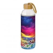 Eden Glass Bottle - Full Colour Drink Bottles- Glass from Challenge Marketing NZ