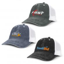 Faded Trucker Cap Caps from Challenge Marketing NZ