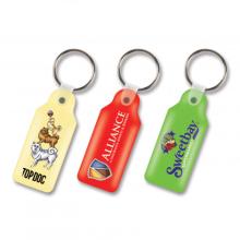 Flexi Resin Key Ring - Rectangle Key Rings from Challenge Marketing NZ