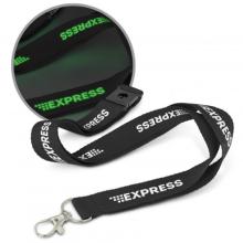 Glow in the Dark Logo Lanyard Lanyards from Challenge Marketing NZ