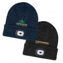 Headlamp Beanie Beanies from Challenge Marketing NZ