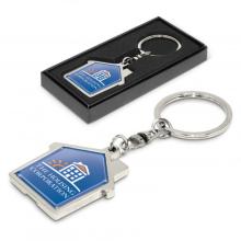 House Metal Key Ring Key Rings from Challenge Marketing NZ