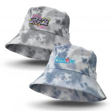 Juniper Tie Dye Bucket Hat Hats from Challenge Marketing NZ