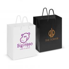 Laminated Carry Bag - Medium Paper Bags from Challenge Marketing NZ