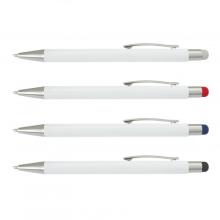 Lancer Stylus Pen - White Barrel Pens - Stylus from Challenge Marketing NZ