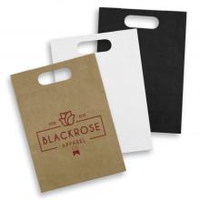 Large Die Cut Paper Bag Portrait Paper Bags from Challenge Marketing NZ