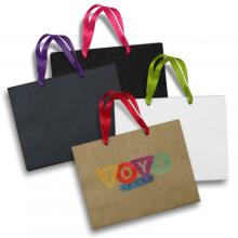 Large Ribbon Handle Paper Bag Gift Bags from Challenge Marketing NZ