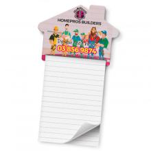 Magnetic House Memo Pad - A7 Note Pads from Challenge Marketing NZ