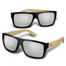 Maui Mirror Lens Sunglasses - Bamboo Sunglasses from Challenge Marketing NZ