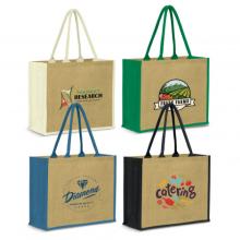 Modena Jute Tote Bag Jute Bags from Challenge Marketing NZ