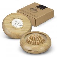 NATURA Bamboo Brush and Mirror Grooming from Challenge Marketing NZ