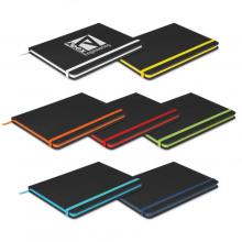 Omega Black Notebook Notebooks from Challenge Marketing NZ