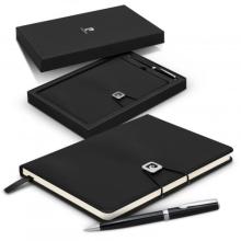 Pierre Cardin Biarritz Notebook and Pen Gift Set Stationery Set from Challenge Marketing NZ