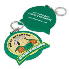 PVC Key Ring Large - One Side Moulded Key Rings from Challenge Marketing NZ