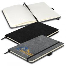 RPET Felt Hard Cover Notebook Notebooks from Challenge Marketing NZ