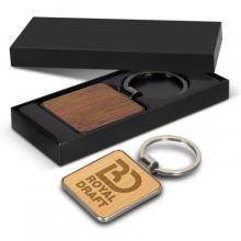 Santo Key Ring - Square Key Rings from Challenge Marketing NZ