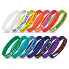 Silicone Wrist Band - Debossed Wristbands from Challenge Marketing NZ