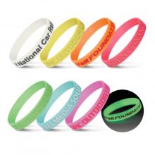 Silicone Wrist Band - Glow in the Dark Wristbands from Challenge Marketing NZ