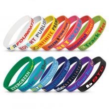 Silicone Wrist Band - Indent Wristbands from Challenge Marketing NZ