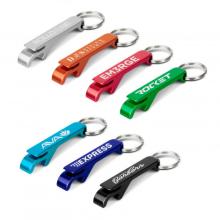 Snappy Metal Bottle Opener Key Ring Bottle Openers from Challenge Marketing NZ