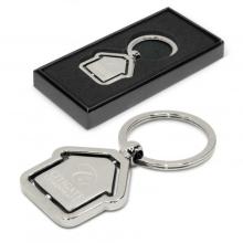 Spinning House Metal Key Ring Key Rings from Challenge Marketing NZ