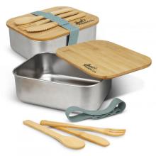 Stainless Steel Lunch Box with Cutlery Kitchen from Challenge Marketing NZ