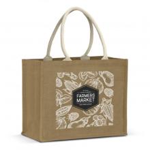 Torino Starch Jute Tote Bag Shopping Bags from Challenge Marketing NZ