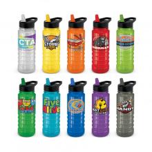 Triton Bottle - Black Lid Drink Bottles- Plastic from Challenge Marketing NZ