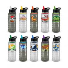 Triton Elite Bottle - Clear and Black Drink Bottles- Plastic from Challenge Marketing NZ