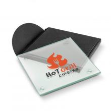 Venice Single Glass Coaster - Square Coasters from Challenge Marketing NZ