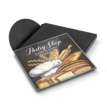 Venice Single Glass Coaster Square - Full Colour Coasters from Challenge Marketing NZ