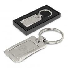 Wave Metal Key Ring Key Rings from Challenge Marketing NZ