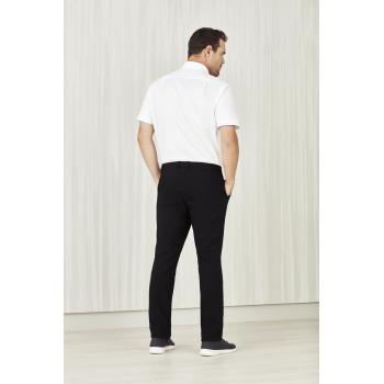 Mens Comfort Waist Flat Front Pant - CL958ML