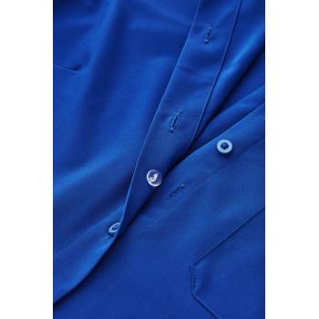 Womens Florence Plain Short Sleeve Shirt - CS947LS