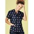 Womens Easter V-Neck Short Sleeve Scrub Top - CST152LS Medical Scrubs from Challenge Marketing NZ