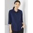 Womens Florence Plain 3/4 Sleeve Shirt - CS951LT Health & Aged Care from Challenge Marketing NZ